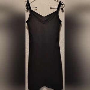 Patagonia Black Vitaliti Strappy Built In Bra Midi Dress Women's Size Small